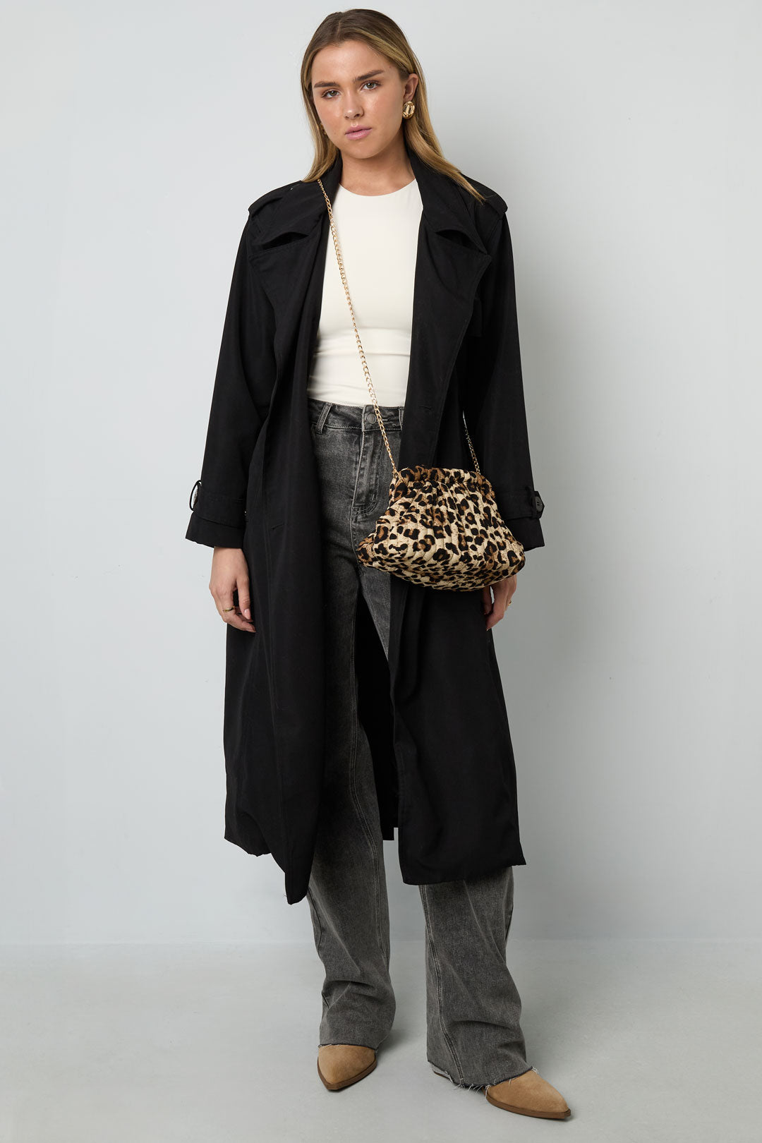 Shoulder Bags Leopard Print Casual Cotton Daily Accessories