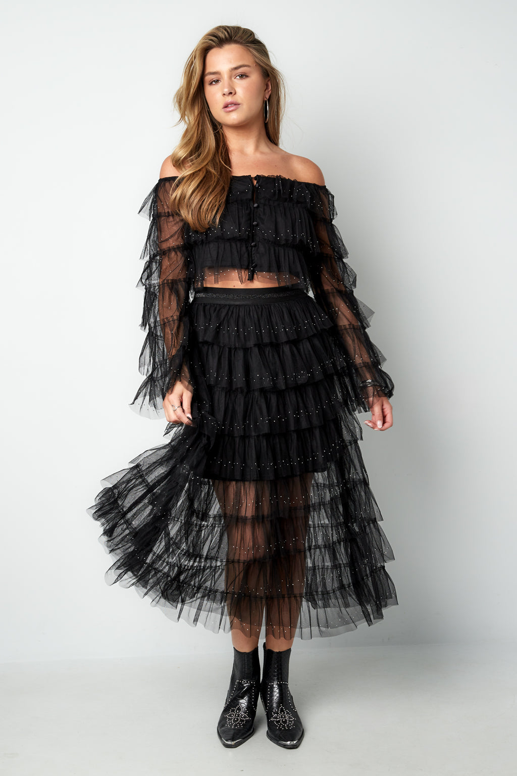 Festival The Sparkly Ruffle Skirt