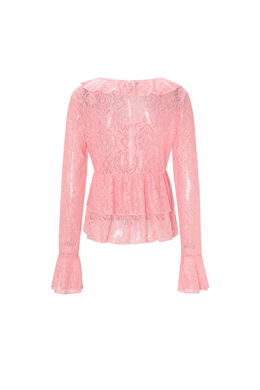 Lace Ruffle Top