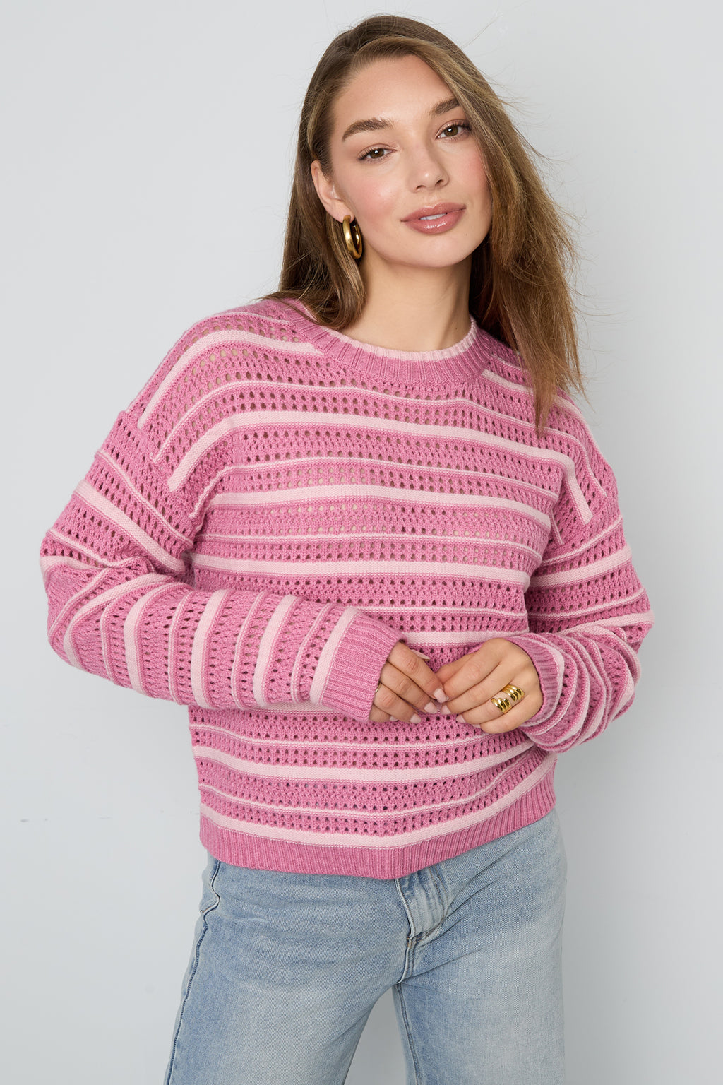 It-sweater with stripes